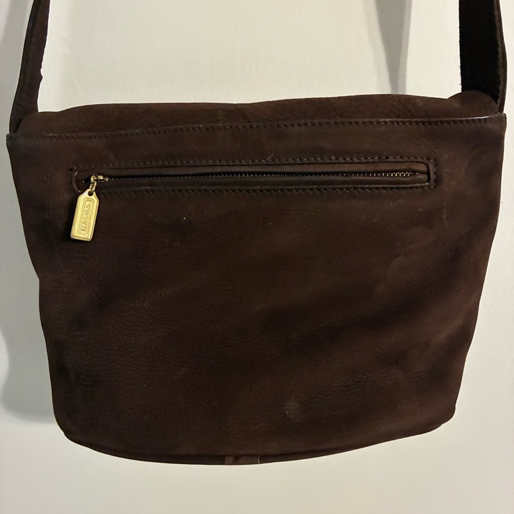 Coach vintage nubuck suede crossbody bag - Picture 10 of 14